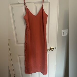 A New Day Coral Slip Dress